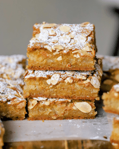 Almond Croissant Blondies