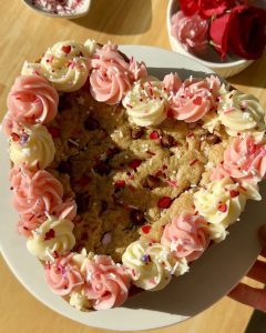 Valentine’s Day Cookie Cake